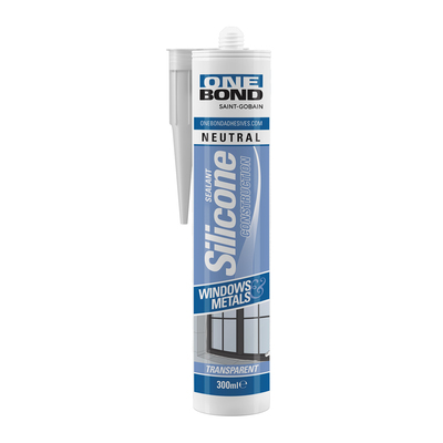 Onebond siliconen kit construction transparant